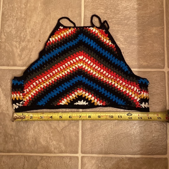 3 for $15! Forever21 Crochet Halter Crop Top - Picture 12 of 16